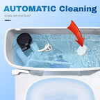 Vacplus Toilet Bowl Cleaner Tablets 80 PACK, Automatic Cleaners with Bleach, Slow-Releasing Toilet Tank Cleaners for Deodorizing & Descaling, Household Toilet Cleaners against Tough Stains