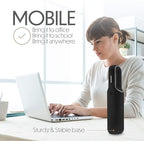 STARUMENT Portable Hand Vacuum Cleaner Handheld Cordless Cleaner for Dust Pet Hair Dirt Home Car Interior Lightweight, Easy to Use, Compact Design Battery Rechargeable with USB-C Cable - Black