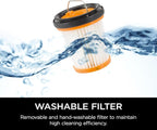 Shark WV201 WANDVAC Handheld Vacuum, Lightweight at 1.4 Pounds with Powerful Suction, Charging Dock, Single Touch Empty and Detachable Dust Cup,Graphite, Slate