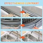 Mold Remover Gel Household Mold Mildew Cleaner for Washing Machine Sealant Tiles Grout Bathroom Cleaning Home Kitchen Sinks Cleaning (10 FL OZ)