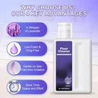 Floor Cleaning Solution Compatible With Dreame Cleaning Solution, Low Foam & No Residue, Floor Cleaner for All Robot Vacuum Cleaners and Wireless Wet Dry Dual-Use Vacuum Cleaners (Lavender, Total 1 L)