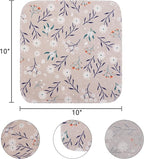 Reusable Dishcloths Kitchen Towels Cotton: 30 Packs 10X10 Washable Roll Paperless Paper Towels Absorbent Dishcloths Set Dish Tea Towel for Kitchen Drying (30Daisy, 10×10")