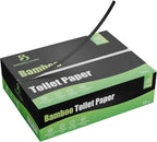 Eco Toilet Paper, 12 Rolls, 3-Ply, 300 Sheets, 100% Unbleached Bamboo, Chemical-Free, PFAS-Free, Vegan, Plastic-Free, Plant-Based Tissue, FSC Certified, Gentle, Strong & Sustainable