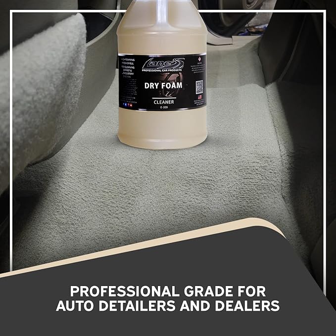 LANE'S Carpet Cleaner Spray- Carpet Cleaner Foam, Removes Odor, Fights Tough Dirt and Stains, Professional Grade Cleaning Spray- 1 Gallon