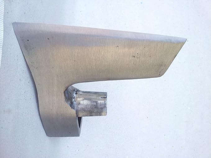 3.7lbs Bearded Steel AXE Head with Metal Guard for Handle Protection