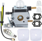 Hipa C1U-K54A Carburetor for Mantis Tiller 7225 7222M 7222 7222E 7230 7920 2-Cycle Cultivator Echo HC1500 HC-1500 TC-210 TC210 Tiller