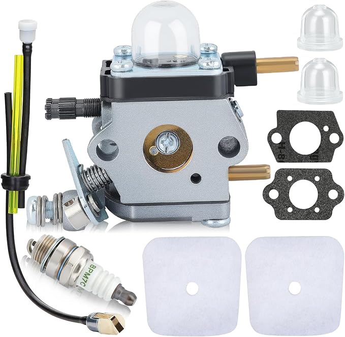Hipa C1U-K54A Carburetor for Mantis Tiller 7225 7222M 7222 7222E 7230 7920 2-Cycle Cultivator Echo HC1500 HC-1500 TC-210 TC210 Tiller