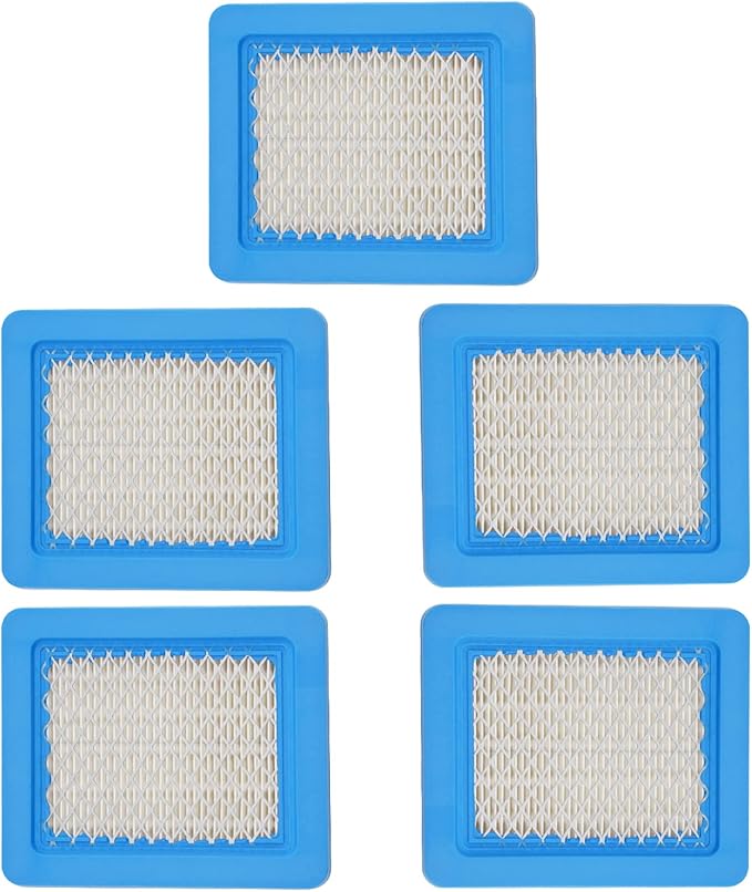 17211-Z8B-901 17211-zl8-023 Air Filter fit for Honda gc135 gcv135 gc160 gcv160 and gxv57 Engines Lawn Mower Air Cleaner 491588 399959 F220 tillers, Bomag BT60 (Blue 5 pack)