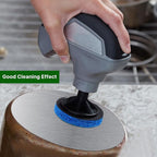 32pcs Electric Cleaning Brush Pad Set, 8 Foam Pads 8 Kitchen Mats 8 Performance Pads 8 Microfibre Pads, Power Scrubber Scour Replacement Pads fit for Dremel Versa Cleaning Brush