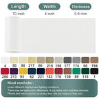 Canvas Repair Tape, 4×63 Inches White Waterproof Self-Adhesive Patch for Outdoor Gear, Durable and Weatherproof Fabric Tape for Boat Covers, Couch, Tents, Sofas, Sun Shades, Awnings, and Lounge Chairs