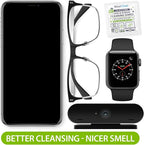 440 Pack Lens Wipes for Eyeglasses Pre-Moistened, Individually Wrapped Streak-Free Cleaning for Glasses & Laptop Screens, Glasses Cleaner Wipe Bulk 5.5 x 4.7 Inch, Sunglasses & Phone Wipe