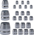 21 PCS Round Axe Handle Wedge Safety Metal Wedge Hammer Handle Wedges for Axe Hammer Sledge (0.31/0.39/0.47 Inch)