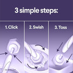 CLOROX Scentiva ToiletWand Toilet Cleaner Refills, Toilet brush, Lavender and Jasmine, 10 Count