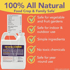 Trifecta Crop Control Super Concentrate All-in-One Natural Pesticide, Fungicide, Miticide, Insecticide, Help Defeat Spider Mites, Powdery Mildew, Botrytis, Mold, and More on Plants 4 OZ