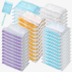 100 Pcs Disposable Dusters Refills Bulk Heavy Duty 180° Multi Surface Replacement Dusters for Cleaning Ceiling Fan with Microfibers Unscented (Fresh Colors)