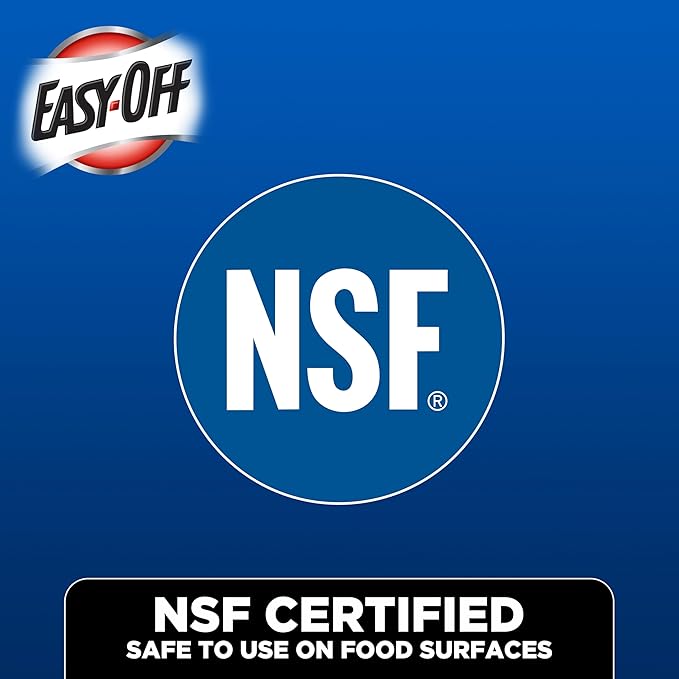 Easy-Off Fume Free Oven Cleaner Foam, Removes Grease & Burned-On Food, For Ovens, Air Fryers & More 14.5oz