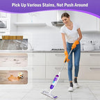 40 Pack Disposable Refill Pads for Power Mop Multi-Surface and PowerMop Wood Mop, Repalcement Spray Mopping Pads for All Safe Floors