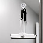 Fuller Brush Easy Grip Handheld Squeegee - for Shower Walls, Doors, Tub Surfaces, Windows, Mirrors & Vehicle Windshields - ThermoPlastic Rubber Blade - Comfort Grip Handle with Built-in Finger Groove