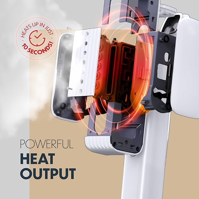 Portable Steamer for Clothes, Professional Handheld Garment Steamer 15s Fast Heat-up, 70ml Water Tank, 900W Mini Steam Iron for Home and Travel