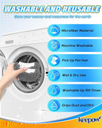 6 Pack Microfiber Cloth for Handheld Steam Shot Steam Cleaner Accessories Reusable Washable Steam Mop Pads Compatible with Bissell Steam Shot, Fit for Wagner, Fit for McCulloch Steamer Attachments