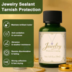 50ml Jewelry Protective Coating, Jewelry Sealant Tarnish Protection Maintain Brilliant Luster, Against Wear & Oxidation, Suitable for Metals, Gemstones