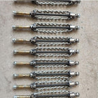 Flex‑Shaft Sewer Descaling Chain, Cable Sewers Dredge Flex for 16mm Spring, Push-Type Rotary Oil Pollution in Pipeline Blocks Drilling Tools (2Pcs)