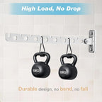 Alise Folding Clothes Hanger,Stainless Steel Wall Mounted Drying Rack,Space Saving Laundry Hanging Rack for Laundry Closet Bedroom Bathroom,Polished Chrome