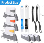 Palksky Window Track Cleaner Set, Window Groove Cleaning Brush Tools, 7 Pieces