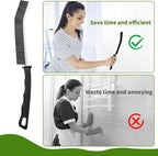 Crevice Cleaning Brush,Multifunctional Cleaning Brush Tool,Bathroom Gap Brush,Grout Brush,Hard Bristle Cleaning Brushes for Household Use Tiles Kitchen Sink Cleaning Supplies with Extra Gift Hooks