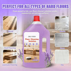 Floor Cleaning Solution Compatible with Roborock – 82 FL OZ Lavender Floor Cleaner – Rich, Long-lasting Fragrance, – For All Robot Vacuums with Mopping & Cordless Wet/Dry Vacuum Mop Cleaner