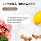 ATTITUDE Bathroom Cleaner Spray, Natural Origin Ingredients, EWG Verified, Eliminates Soap Scum, Limescale, Streak Free, Lemon & Rosewood, 26 Fl Oz (Pack of 3)