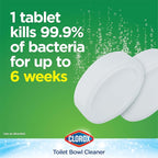 Clorox Ultra Clean Toilet Tablets Bleach 2 Count, 3.5 Oz Each (Pack May Vary)