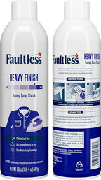 Faultless Heavy Spray Starch 20 oz Cans (3 Pack)