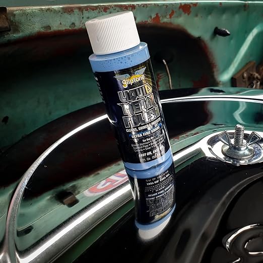 Gliptone Metal Polish Kit, Includes Ultra Fine Grade, Medium Grade and Coarse Grade, Rimguard 2oz, Metal Wash Plus 2oz, Softouch Drying/Polishing Towels, Cleans, Shines & Protects