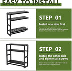 Galood Over The Toilet Storage Bathroom Shelves Wall Mounted 3 Tier Space Saver Corner Shelf Organizer Bamboo Towel Rack Toilet Paper Cabinet with Hanging Rod Black Sets