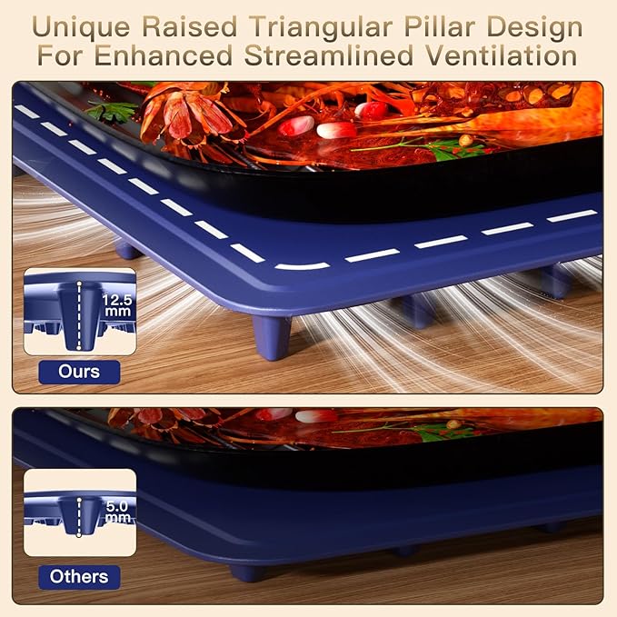 Electric Warming Tray, Full Surface Heating, Rollable & Portable, Premium Silicone Nano-Material, 248°F Temperature Settings,Auto Shut-Off,Versatile Food Warmer for Gatherings,Parties, Everyday Use