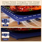 Electric Warming Tray, Full Surface Heating, Rollable & Portable, Premium Silicone Nano-Material, 248°F Temperature Settings,Auto Shut-Off,Versatile Food Warmer for Gatherings,Parties, Everyday Use