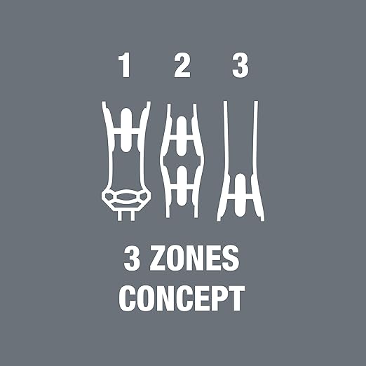 Wera 2052/6 Kraftform Micro Ballhead Hexagon Electronics Screwdriver Set and Rack, 6-Piece