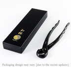 Wazakura Hand Forged Knob Bonsai Cutter Made in Japan 8-1/4 inch (210mm), Japanese Gardening Tools, Round Edge Concave Branch Cutter Black