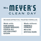 MRS. MEYER'S CLEAN DAY Liquid Dish Soap, Biodegradable Formula, Snowdrop, 16 fl. oz