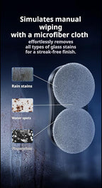 Window Cleaning Robot C1S | Auto Dual-Side Spray & Smart Path Planning | Strong Suction | Remote Control (Silver)