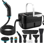 Steam Cleaner for Home, 2500W Portable Handheld Steamer for Cleaning, Large Capacity Tank Pressurized Steam Cleaning Machine for Car, Bathroom, Kitchen, Furniture, Grout, Floor, Tile