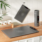 Electric Warming Tray, Full Surface Heating, Rollable & Portable, Premium Silicone Nano-Material, 248°F Temperature Settings,Auto Shut-Off, Versatile Food Warmer for Gatherings, Parties, Everyday Use