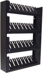 Angelynn's Wall Mounted Large Statement Finger Ring Holder Display, Cufflink/Cuff Link Storage, Hanging Closet Body Jewelry Organizer Men and Women, Jaymes Rubbed Bronze 9" x13 1/4"