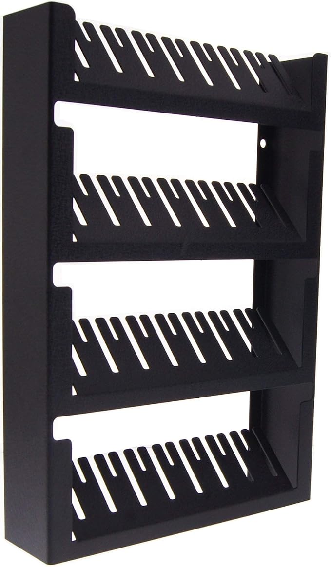 Angelynn's Wall Mounted Large Statement Finger Ring Holder Display, Cufflink/Cuff Link Storage, Hanging Closet Body Jewelry Organizer Men and Women, Jaymes Rubbed Bronze 9" x13 1/4"