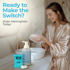 Foaming Hand Soap Tablets Refill 10 Tablets – Ocean Scent, 6-Pack Concentrated Tablets for Foaming Soap, Quick Dissolve and Mess Free