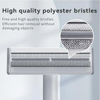 Pet Hair Remover & Lint Roller- Remove Cat/Dog Hair from Car Interiors, Furniture, Couch, Carpet and Bedding - Reusable & Washable Animal Fur Removal Tool for Pet Owners (Gray & White)