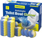 Automatic Toilet Bowl Cleaner Tablets,30 Pack Toilet Blue Tablets For Tank Long Lasting,Two-tone In Tank Cleaner Tabs,Bathroom Cleaner (30, BLUE&GREEN)