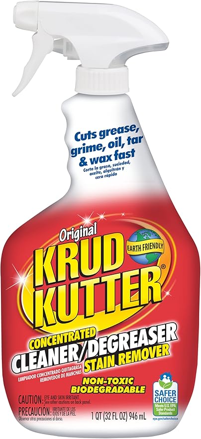 Krud Kutter KK326 Original Concentrated Cleaner/Degreaser Stain Remover Spray, 32 oz