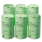 Biopure Antibacterial Hand Wipes Fresh Morning Breeze- Antibacterial Wipes with Aloe and Vitamin E Formula | 5"x7" Wet Wipes Canister | No Parabens, Sulfates or Phthalates, Kills 99% of Germs, 300 ct